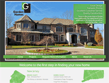 Tablet Screenshot of gardenhomes.com